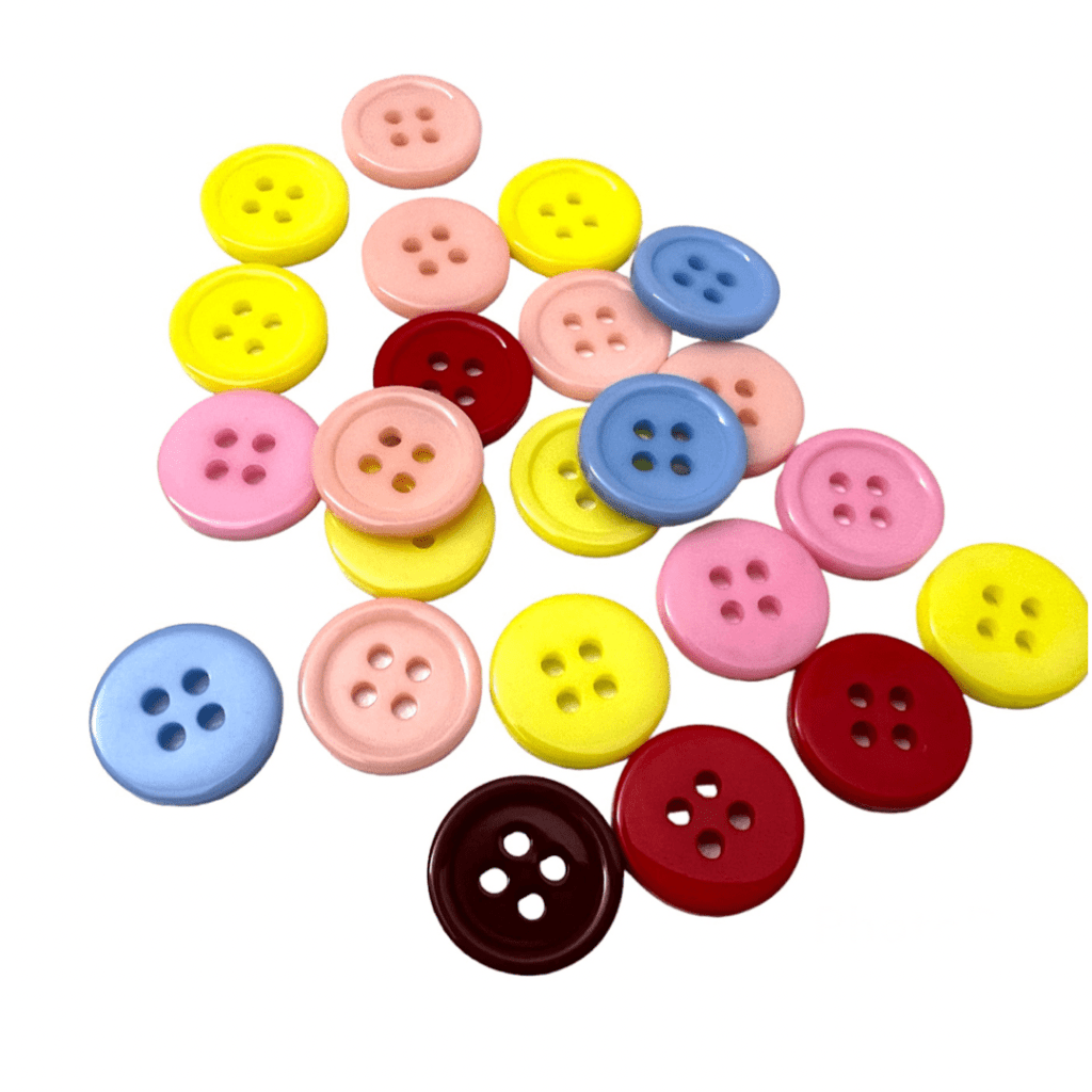 Boutons Ronds Cm En R Sines Couleurs Lou Passion