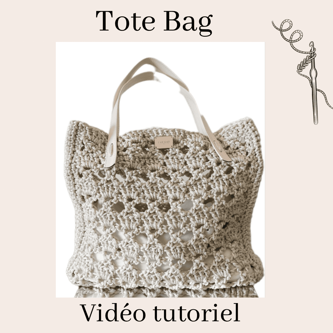 Sac Tote Bag Au Crochet Facile Tutoriel Vid O Pas Pas Lou Passion