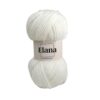 Pelote de laine Elana - Acrylique REF 501 - Blanc