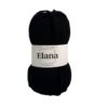 Pelote de laine Elana - Acrylique REF 551 - Noir