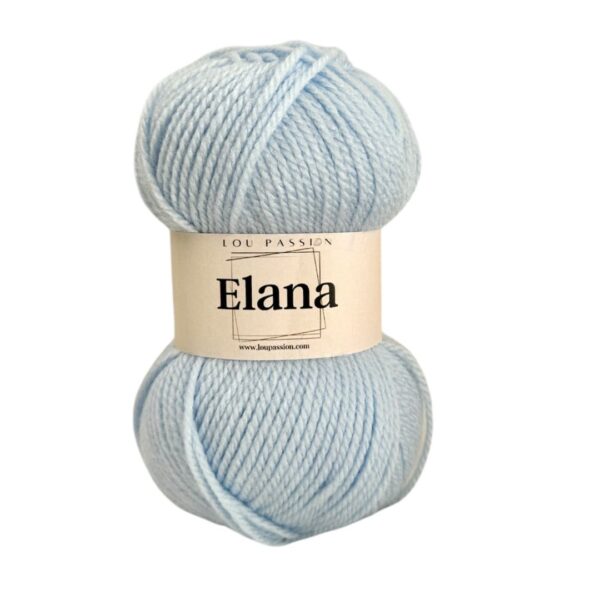 Pelote de laine Elana - Acrylique REF 328 - Bleu bébé