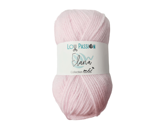 Ref 331 Elana Couleur Rose Bebe Lou Passion