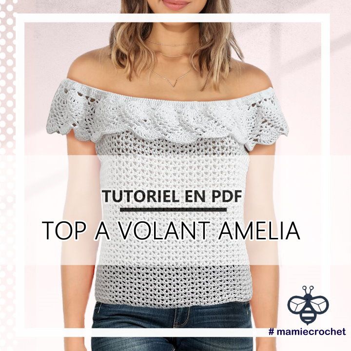 PDF Top  Am lia tutoriel Mamie  crochet  Lou Passion