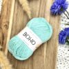 Fil Boho 100% Coton Naturel – 100g 210m - Vert Eau 31