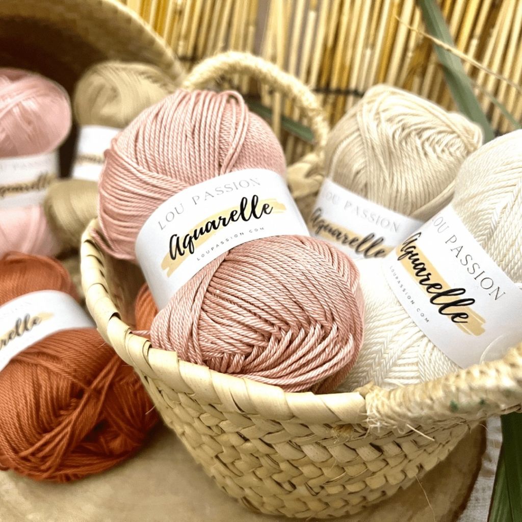Fil Coton Mercerisé Assisi - 100% Coton égyptien - 50g / 125m - Pour Crochet Et Tricot (2.5-3.5mm) - Fabriqué En Italie