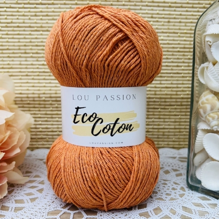 Eco Coton 100g 220m Orange ref 79
