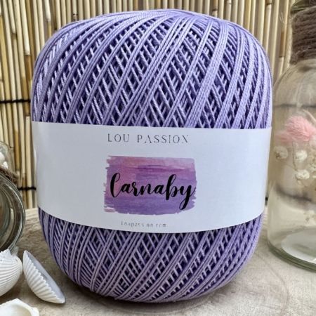 Carnaby Pelote 100% coton Violet pastel