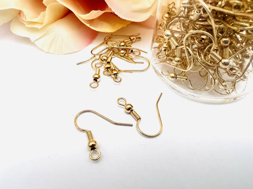 5 Paires Crochets Boucles D'Oreilles Argent 925 - 18mm - Sans Nickel - Qualité Bijoutier