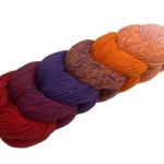 Tricoton Twist 250g/250m Nuance Violet et Orange Ref 03
