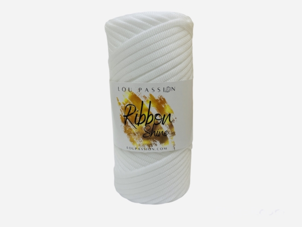 Ribbon shine 250g/110m Blanc