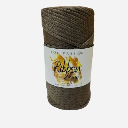 Ribbon shine 250g/110m taupe