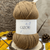 Pelote Gizou châtain 100g 200 mètres REF 175