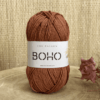 Boho Fil 100 % Coton Naturel 100g 210 mètres Terracotta 76