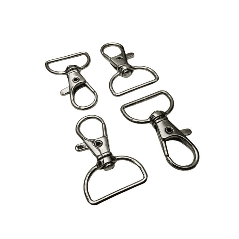 Lot De 10 Fermoirs Mousquetons Dorés Pour Collier Et Bracelet - Fabrication Française - Neuf