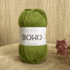 Boho Fil 100 % Coton Naturel 100g 210 mètres Asperge 24