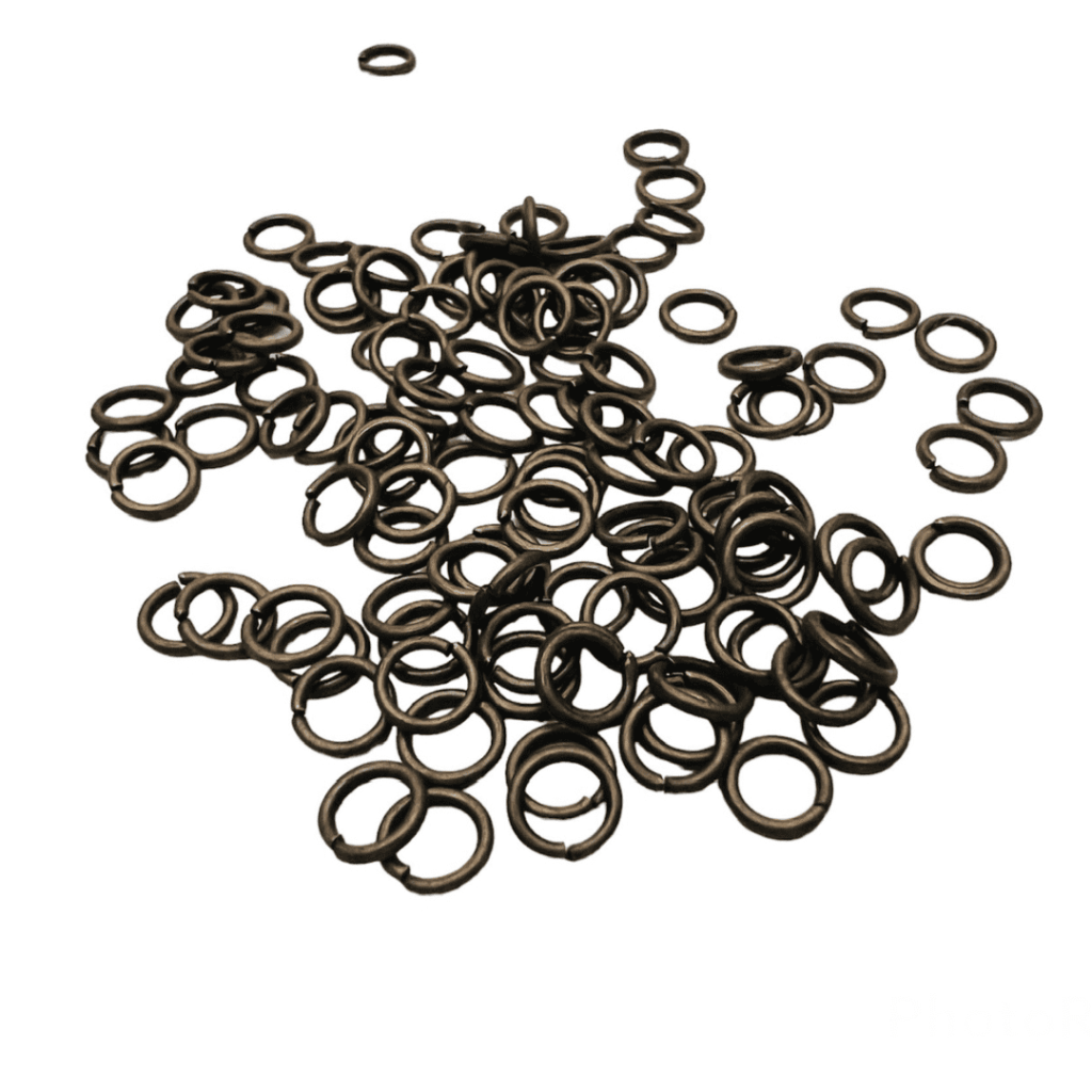 SUNNYCLUE 1 Boîte De 160 Anneaux De Jonction Texturés De 3.5