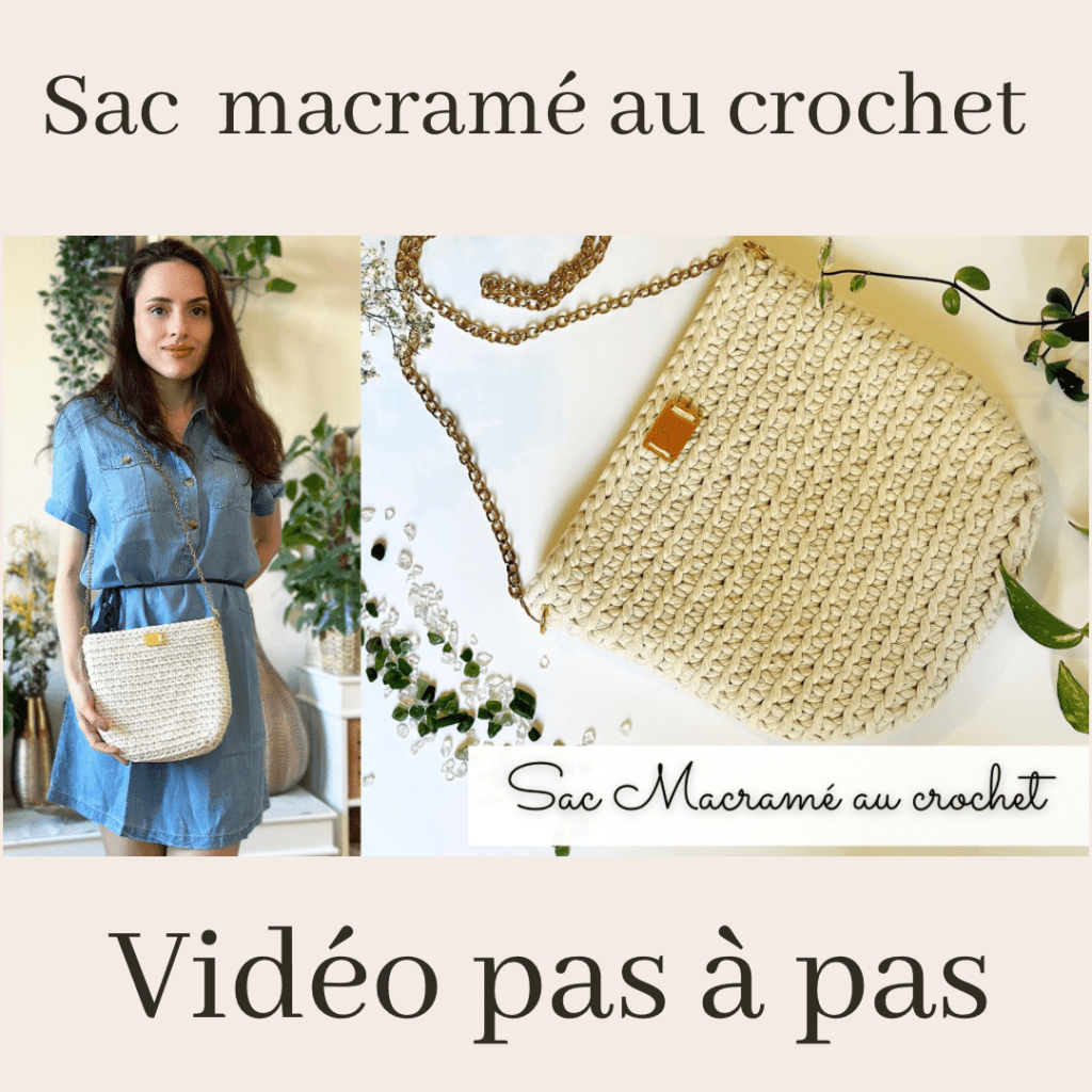 Sac Luxe filet - Crochet Facile Tutoriel vidéo pas à pas - Lou Passion