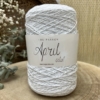 April éclat coton Argent Blanc 1000 mètres