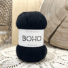 Boho Fil 100 % Coton Naturel 100g 210 mètres Noir ref 00