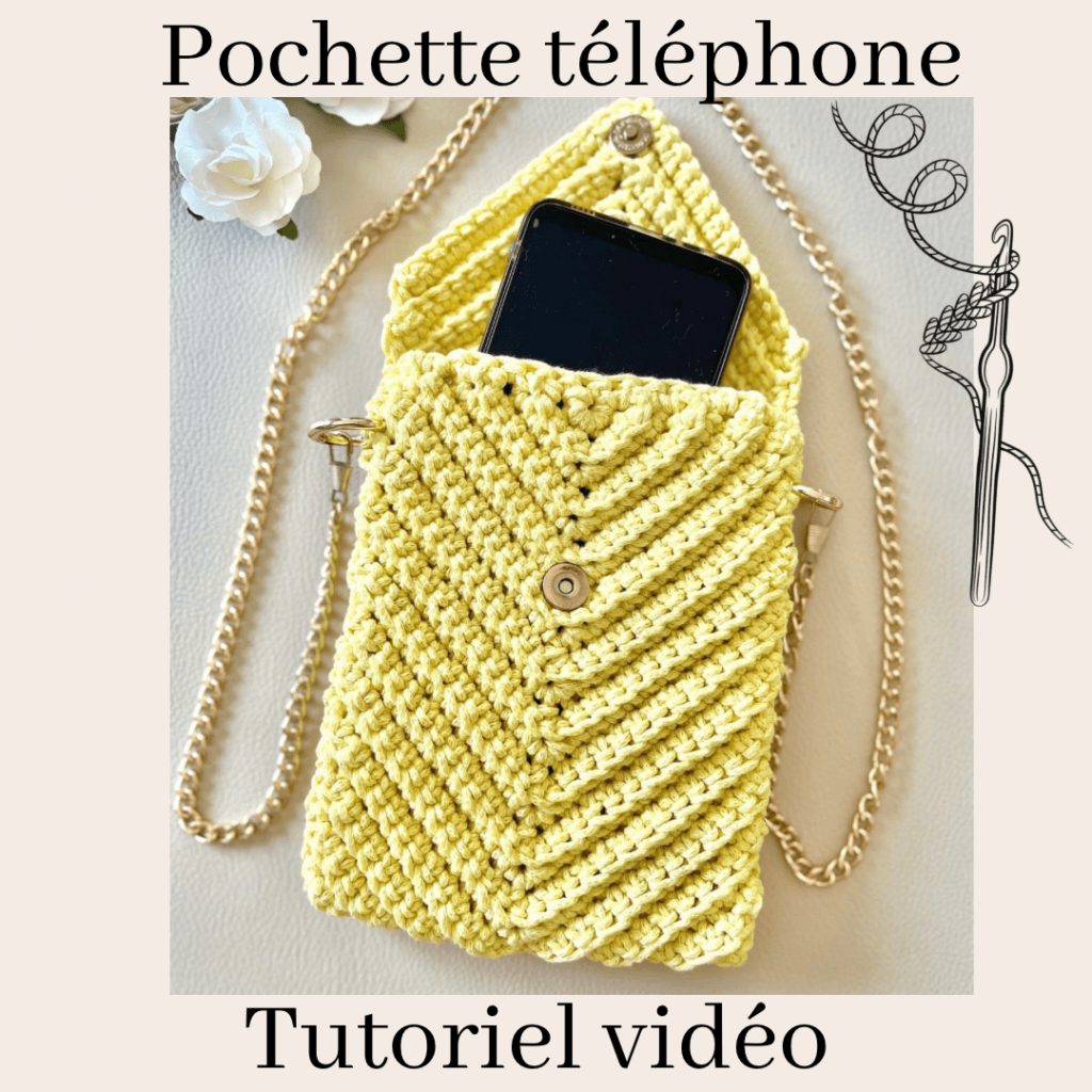 Sac-Pochette téléphone - Facile Tutoriel vidéo pas à pas - Lou Passion