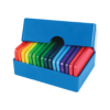 Boîte de bloqueurs KnitPro Knit arc-en-ciel - 1x20pcs