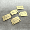5 étiquettes labels rectangles 30x20 mm - fait main - Collection Aiguille et fil