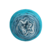 Cake Pralinette nuances de bleu-lurex bleu