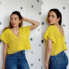Carnaby Pelote 100% coton Jaune - 100gr-450m