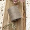 Bobine de fil raphia naturel couleur taupe – 200g / 265m