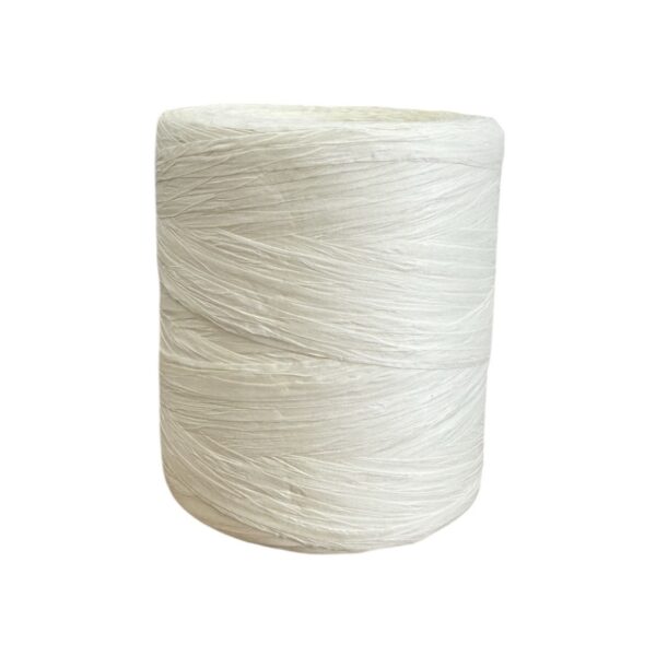 Bobine de fil raphia crème 100% naturel pour crochet, tricot ou DIY – Lou Passion