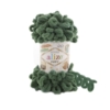 Pelote de laine chenille boucle - Alize puffy 100gr - Vert 532