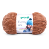 Pelote de laine velours FUNNY Gründl 100gr - 120m Marron clair 26