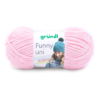 Pelote de laine velours FUNNY Gründl 100gr - 120m Rose layette 06