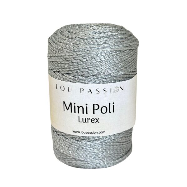 Fil Mini Poli Lurex – 100% Polyester avec Lurex - Argent