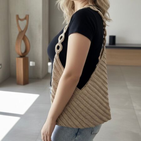 Sac au crochet avec anneaux acryliques – kit sac crochet Lou Passion