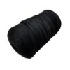 Pelote de Trapilho Satin Stretch Noir – Fil souple, brillant et épais pour crochet et tricot