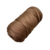 Pelote de Trapilho Satin Stretch Marron – Fil souple, brillant et épais pour crochet et tricot