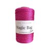 Pelote de fil Magic Bag Slim 100% polypropylène de couleur rose - idéal pour les sacs et accessoires au crochet.