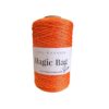 Pelote de fil Magic Bag Slim 100% polypropylène de couleur orange - idéal pour les sacs et accessoires au crochet.”
