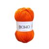Pelote de coton Boho orange - Fil naturel pour crochet et tricot