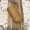 Pelote de Trapilho Satin Stretch Camel – Fil souple, brillant et épais pour crochet et tricot