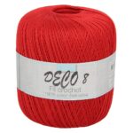 fil-coton-rouge-deco-8-100g-crochet-coton-mercerise
