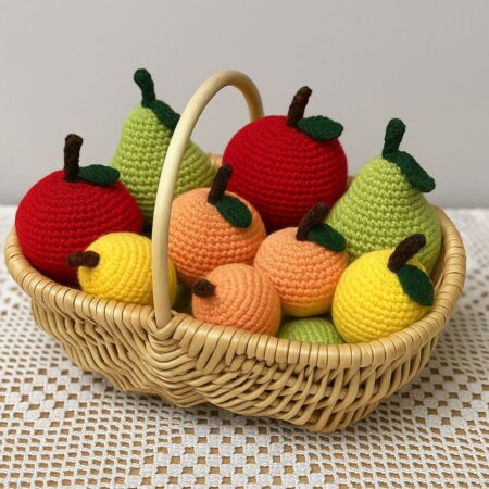 Kit CAL Fruits au crochet - Lou Passion & LesPtitesBouill - fruits en laine faits main