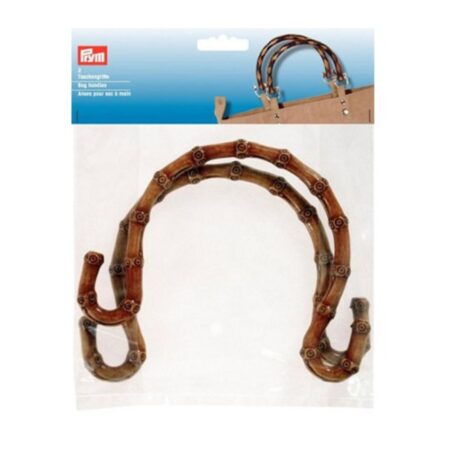 Anses rigides imitation bambou Prym (x2)