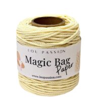 Pelote de fil Magic Bag Paper Lou Passion - coloris écru