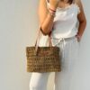 Sac Asni au crochet porté – création Lou Passion en fil naturel