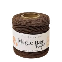 Pelote de fil Magic Bag Paper Lou Passion - coloris chocolat