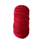 Trapilho Satin Stretch Grenade – fil souple et satiné pour crochet et tricot – 400 g / 105 m