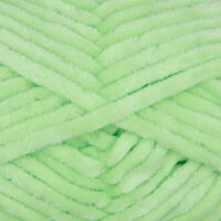 Fil chenille Funny Uni Grundl - pelote douce Oeko-Tex pour crochet et tricot