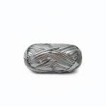 Pelote Metallic Trapilho argent Lou Passion pour crochet et DIY